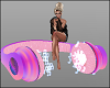 Pink Headphones Seats
