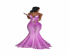Gala Shine Violet Gown