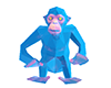 pastel monkey