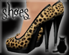 [CS] Leopard Black Heels
