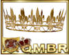 QMBR Crown Antique Gld M