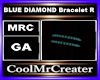 BLUE DIAMOND Bracelet R