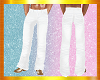 White Cowboy Pants