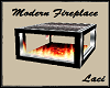 ~Modern Steel Fireplace~