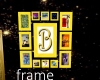 bright B photo frame