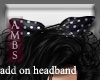 Headband Pin Up Polka