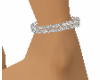 Silver  Gem Anklet 2 (L)