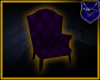 ! Purple Chair 01a Black