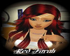 Red Farah Hair