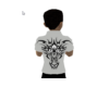 muscular tribal  shirt