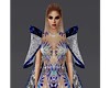 CL blue star cape