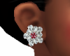 Red Dimond Earings