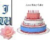 JW June Birthday Cake