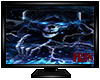 Blue Skulls Canvas 1
