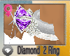 Diamond & 2 Ring