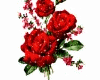 Red Red Roses Sticker