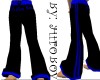 AfroBoy-Black&Blue Pants