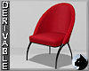 !Deco Accent Chair Red