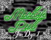 Micky's Pub Neon Sign