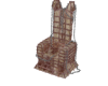 !V Throne Rustic Bronze