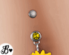 B| Sunflower Belly Ring