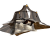 *FC* Fur canopy pillow