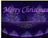 Purple Christmas Sign