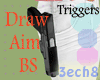 Black Gun with triggers