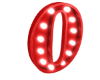 Metal Letter - o