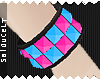 S~ Pink/Blue_Wristband*!
