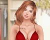 $ Dress Cleavage Red