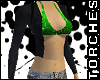 Green Glam Top & Jacket