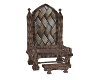 wicker throne