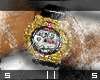 S||Gold G-Shock watch