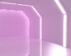 Futuristic Hallway Pink