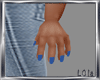 SMALL HANDS BLUE (L)