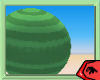 Green Stripe Beach Ball
