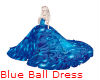 Blue Ball Gown Dress RUS