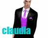 SUIT LILAC  Y Black