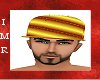 GOLD STRIPED BALL CAP