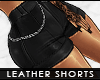 - leather shorts plus -
