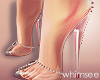 Pink Clear Heels