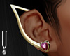 -V- Elven Earrings pink