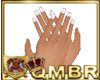 QMBR Nails Floral Short