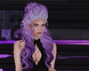 purple/grey ombre curls