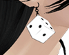 =LV= Dice earrings
