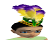 :) Mardigras Feather hat