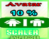 Avatar 10% Scaler Resize
