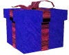 Blue Gift Kissing Box