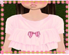 KIDS PINK BOW TOP